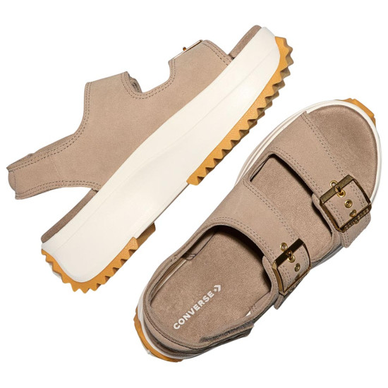 Converse Run Star Sandal Platform Suede
